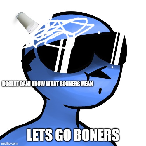 bob | DOSENT DANI KNOW WHAT BONNERS MEAN; LETS GO BONERS | image tagged in dank memes | made w/ Imgflip meme maker