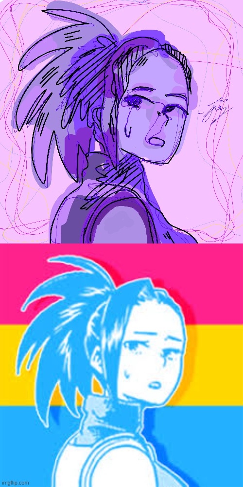drew are queen yaomomo but in a different style of mine | image tagged in drawing,drawings,my hero academia,bnha,mha | made w/ Imgflip meme maker