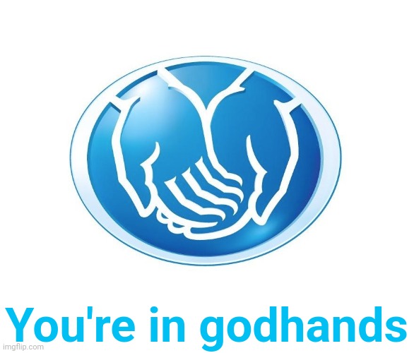 Enjoy being in godhands | You're in godhands | image tagged in godhands,santahands | made w/ Imgflip meme maker