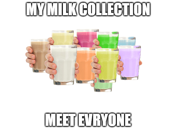 High Quality The Milk Family Blank Meme Template