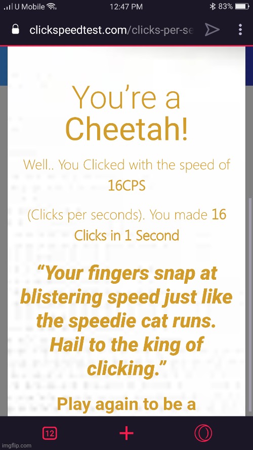 Just one more clicks to break the world record. | made w/ Imgflip meme maker