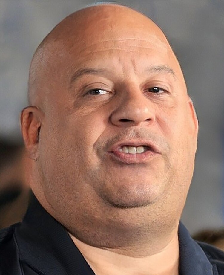 Fat vin diesel Blank Meme Template