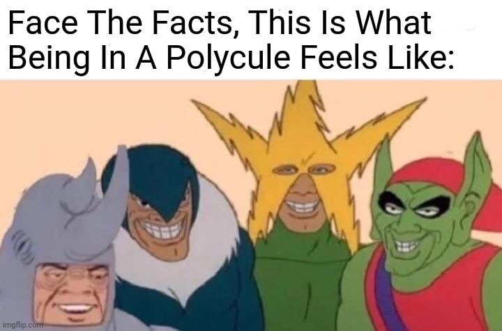 I Do Have A Point, You Know! |  Face The Facts, This Is What Being In A Polycule Feels Like: | image tagged in memes,me and the boys,polyamorous | made w/ Imgflip meme maker