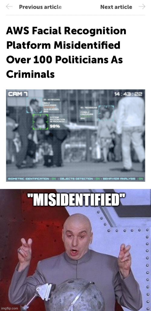 "MISIDENTIFIED" | image tagged in memes,dr evil laser | made w/ Imgflip meme maker