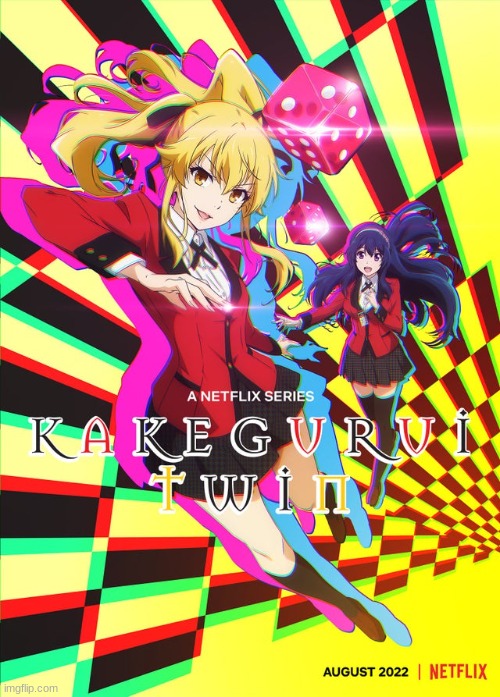 kakegurui is getting a sequel series!! | image tagged in anime | made w/ Imgflip meme maker