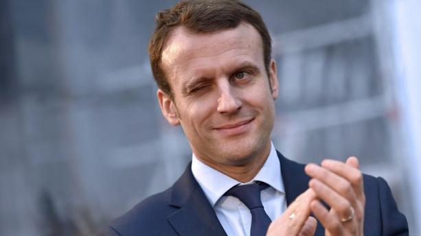 macron Blank Meme Template