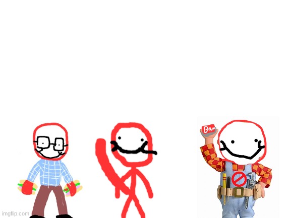 the trio | image tagged in blank white template | made w/ Imgflip meme maker
