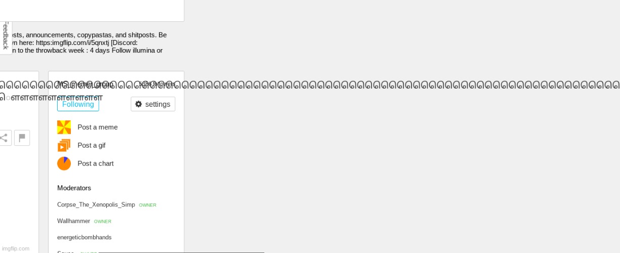 msmg, out of bounds | made w/ Imgflip meme maker