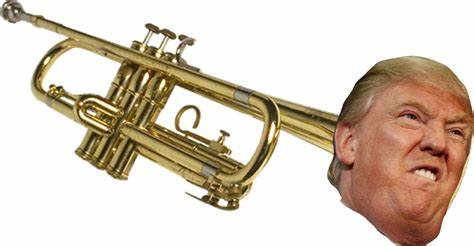 Donald Trumpet Blank Meme Template