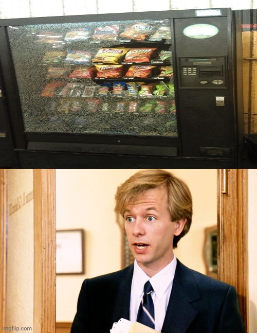 *steals the food from the vending machine* | image tagged in yikes,broken,vending machine,you had one job,memes,meme | made w/ Imgflip meme maker