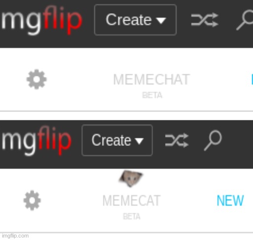 little easter egg i found while in meme chat, pressing the memechat button gives you this | made w/ Imgflip meme maker