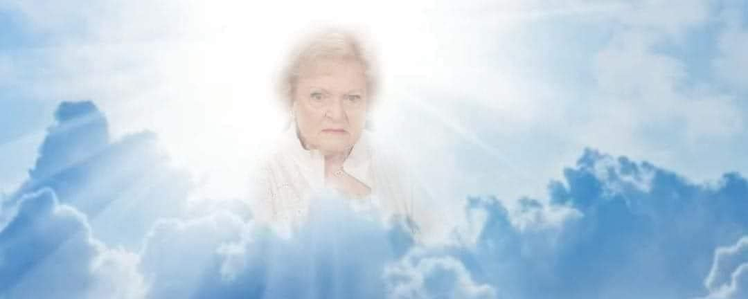 High Quality Betty White heaven Blank Meme Template