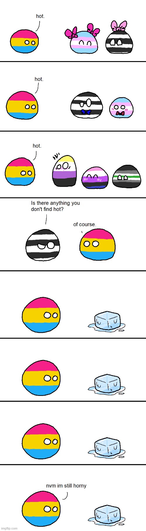 Dang it. (I just found out that these kind of comics are called "LGBallT" xD) | image tagged in lgballt,memes,moving hearts,funny,pan | made w/ Imgflip meme maker