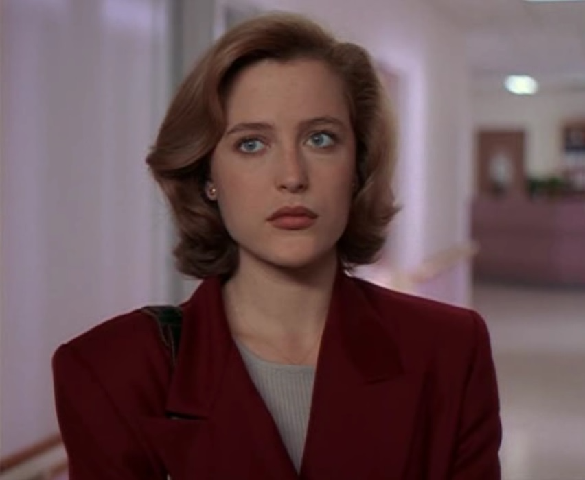 Gillian Anderson  Dana Scully X-Files Blank Meme Template