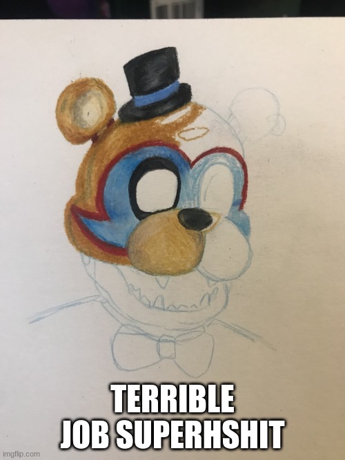 TERRIBLE JOB SUPERHSHIT | made w/ Imgflip meme maker