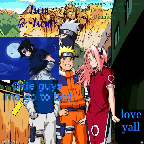 Yacht temp | Okie guys ima go to bed; love yall | image tagged in yacht temp | made w/ Imgflip meme maker