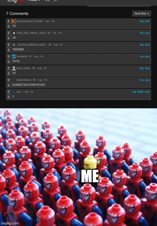 honesty is the best policy guys | ME | image tagged in odd one out | made w/ Imgflip meme maker