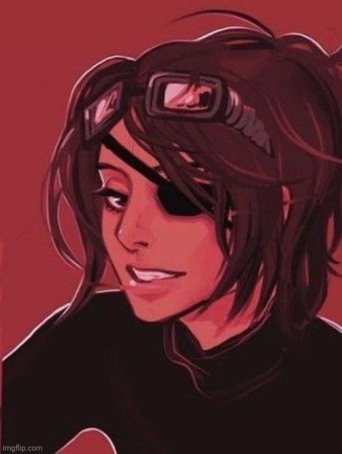 It's the eye patch and the smile | made w/ Imgflip meme maker
