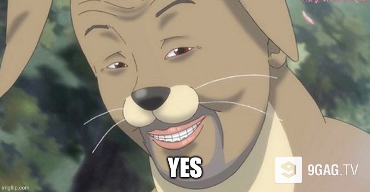 Weird anime hentai furry | YES | image tagged in weird anime hentai furry | made w/ Imgflip meme maker