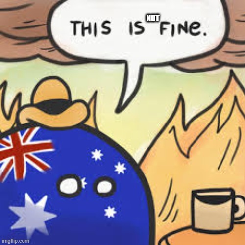 Australia, that aint fine! | NOT | image tagged in australia that aint fine | made w/ Imgflip meme maker