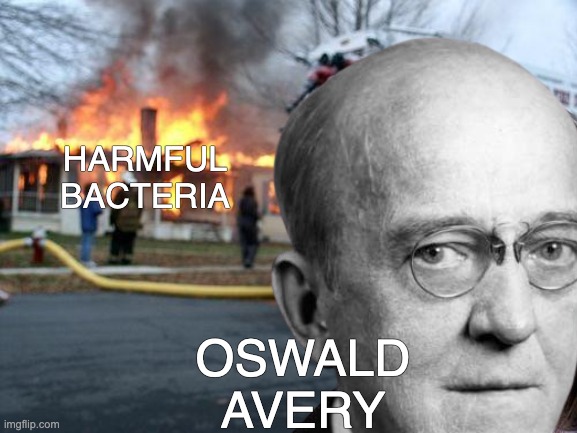 Evil Genius | HARMFUL BACTERIA; OSWALD AVERY | image tagged in science,weird science | made w/ Imgflip meme maker