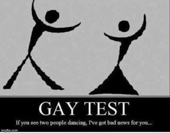 Gay test | image tagged in test,meme | made w/ Imgflip meme maker