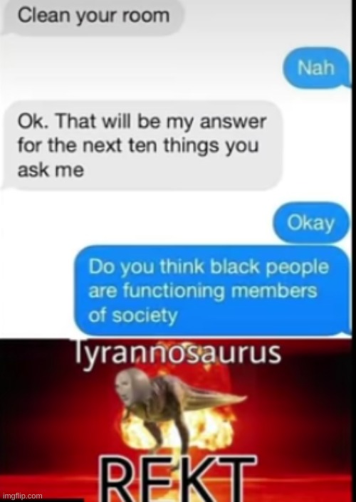 Rekt | image tagged in funny meme,plz no ban | made w/ Imgflip meme maker