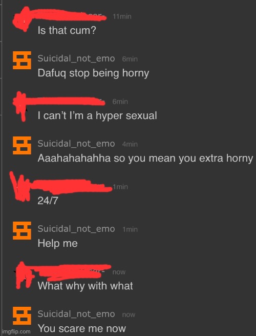 Help | image tagged in horny harry | made w/ Imgflip meme maker