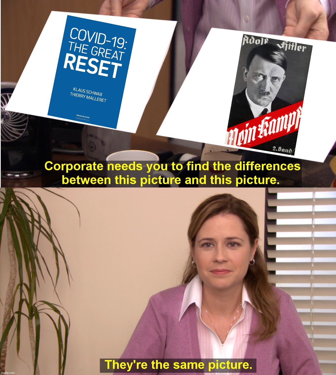 They're The Same Picture | image tagged in memes,they're the same picture,new world order,united nations,covid-19,covid | made w/ Imgflip meme maker