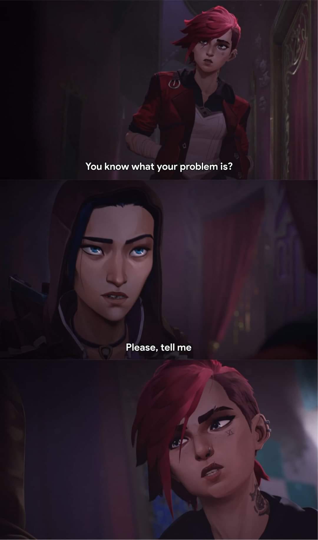 High Quality vi and cait Blank Meme Template