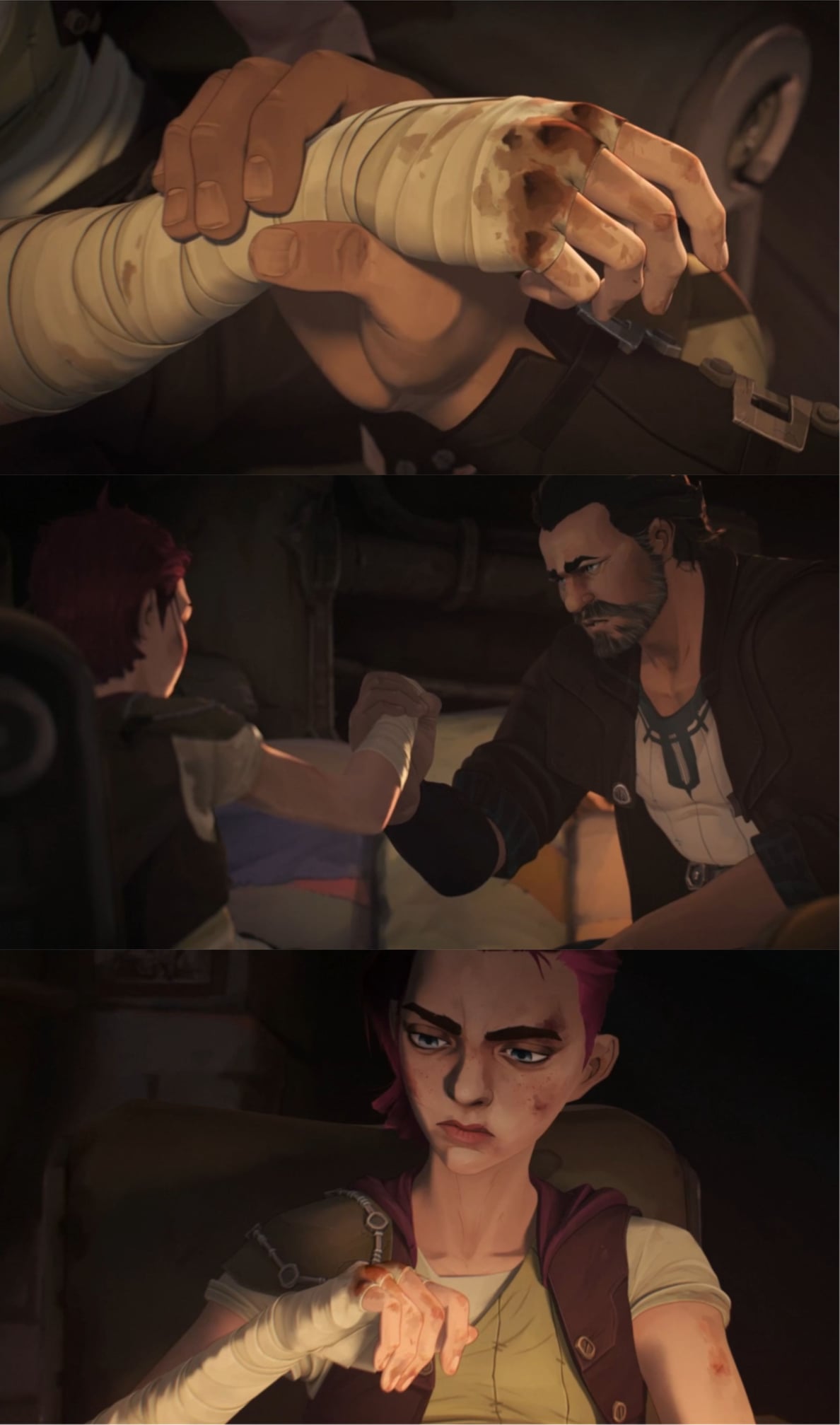 High Quality vi and vander Blank Meme Template