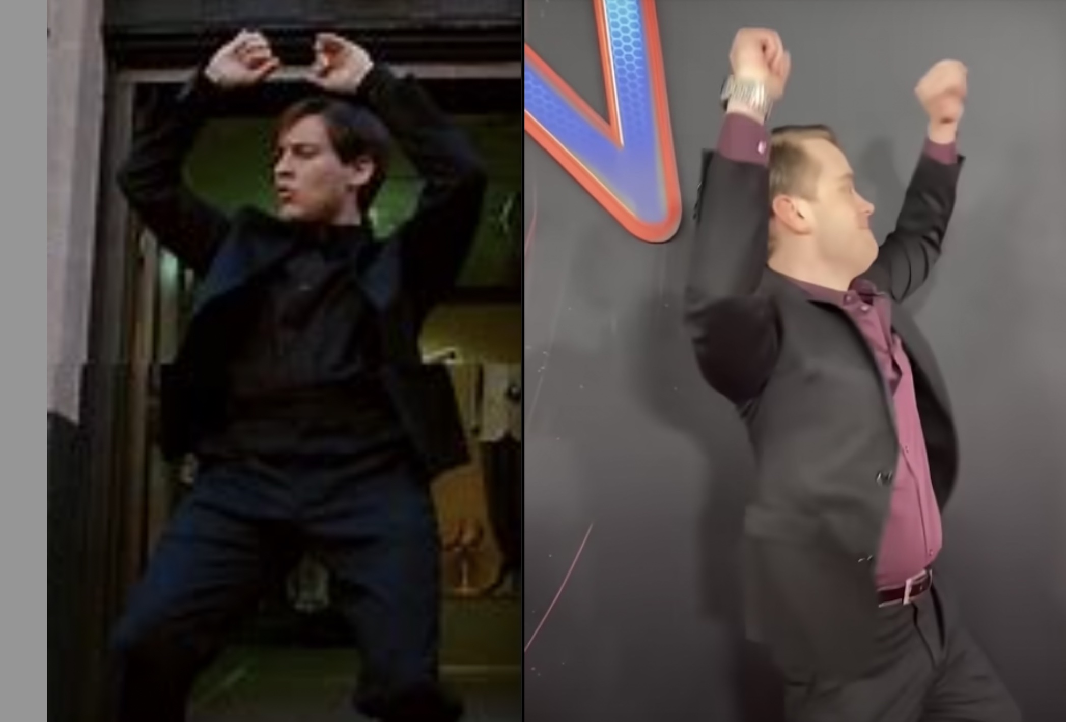 High Quality Maguire Dance Blank Meme Template