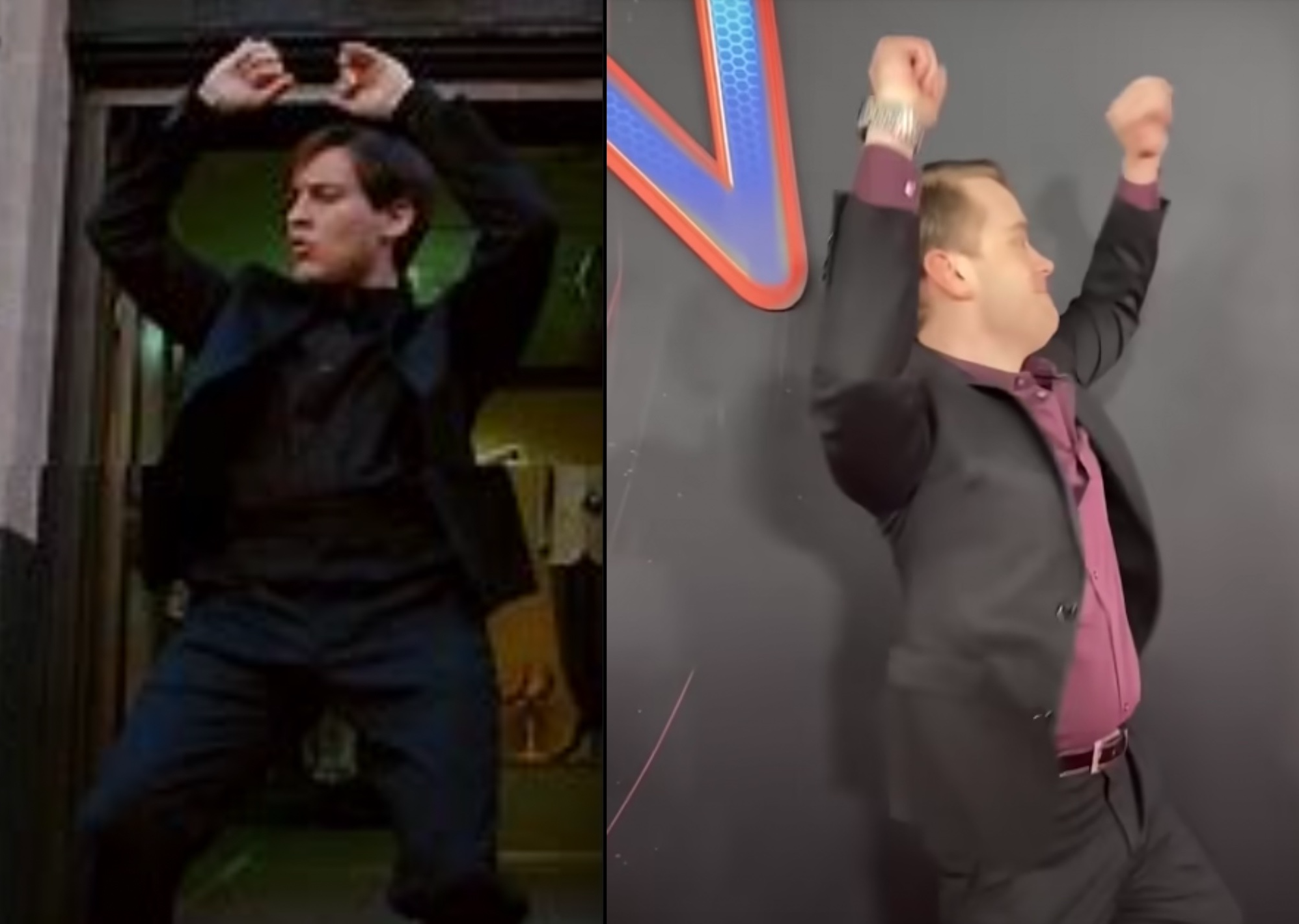 High Quality Maguire Dance Blank Meme Template