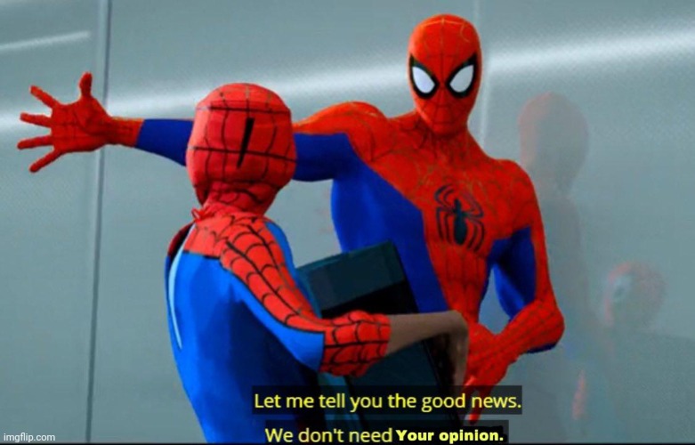 New meme temp | image tagged in don't need your opinion | made w/ Imgflip meme maker