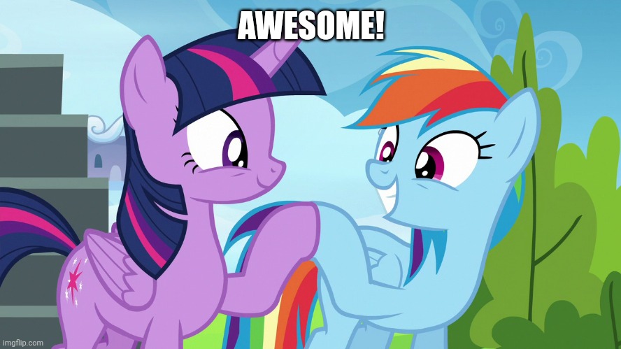 AWESOME! | made w/ Imgflip meme maker