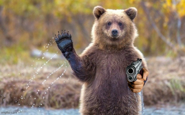 bye bye bear | image tagged in bye bye bear | made w/ Imgflip meme maker
