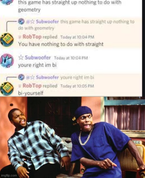 Rob Top Games is playing with fire | image tagged in ice cube damn | made w/ Imgflip meme maker