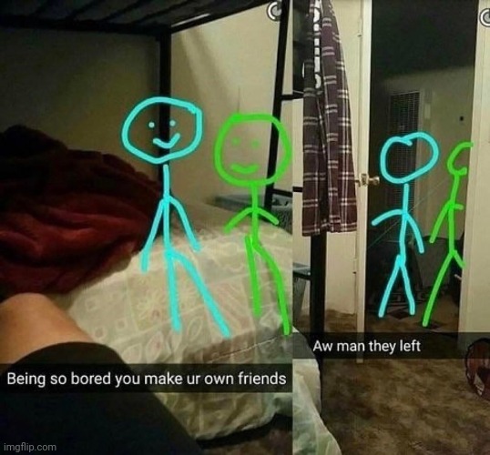 They left. | made w/ Imgflip meme maker