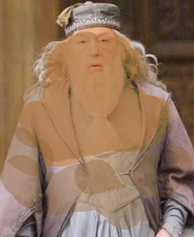 Dumbledore covered in Coca-Cola Blank Meme Template