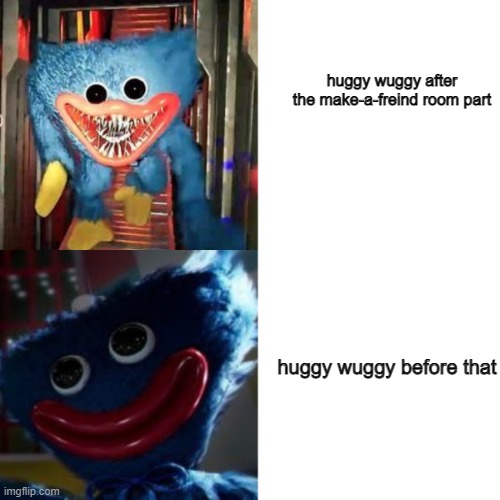 Huggy-Wuggy poppy playtime Memes & GIFs - Imgflip