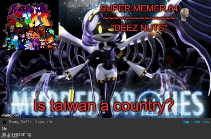 made w/ Imgflip meme maker