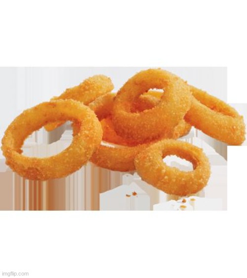 Mmm Onion Rings | image tagged in mmm onion rings | made w/ Imgflip meme maker