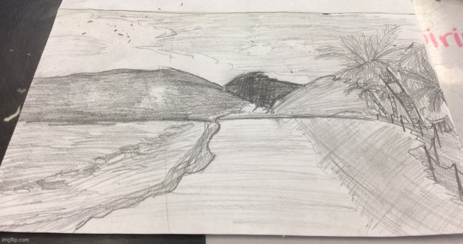 drew in art class- anyways wassup? | made w/ Imgflip meme maker