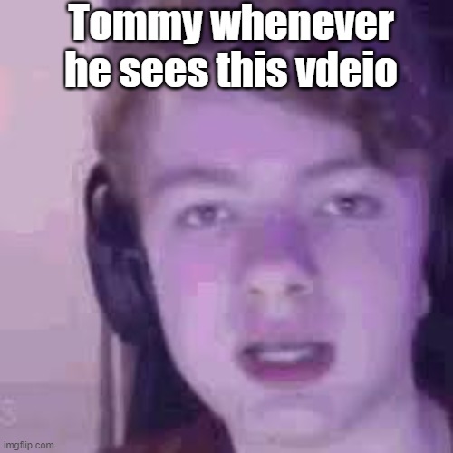 sksajhjsdhadhihuugudigsuaduifsfgdsiugridhystogehirgfy dfsyufkds,hsdgjdfdsk | Tommy whenever he sees this vdeio | image tagged in tommyinnit | made w/ Imgflip meme maker
