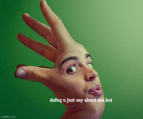 dafuq u just say about me boi | made w/ Imgflip meme maker