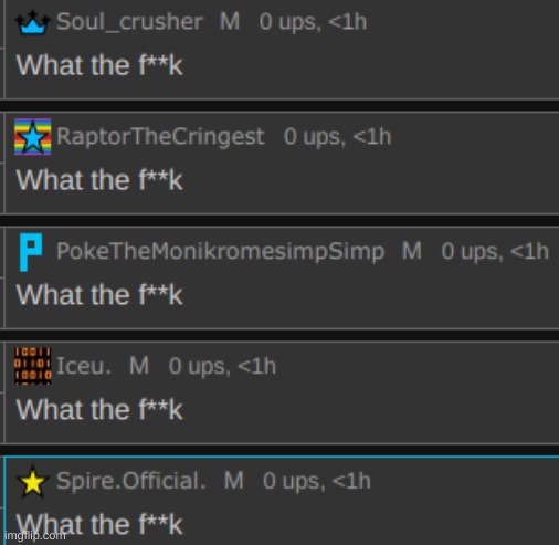 none of you answered the question | made w/ Imgflip meme maker