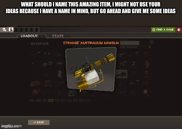 I was thinking about naming it Literally 1984 | WHAT SHOULD I NAME THIS AMAZING ITEM, I MIGHT NOT USE YOUR IDEAS BECAUSE I HAVE A NAME IN MIND, BUT GO AHEAD AND GIVE ME SOME IDEAS | made w/ Imgflip meme maker