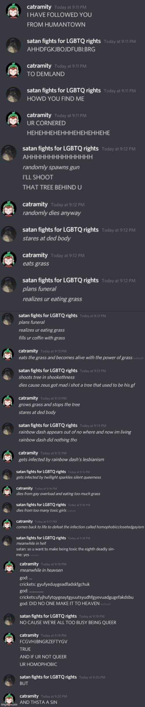 daily discord convos | image tagged in discord | made w/ Imgflip meme maker