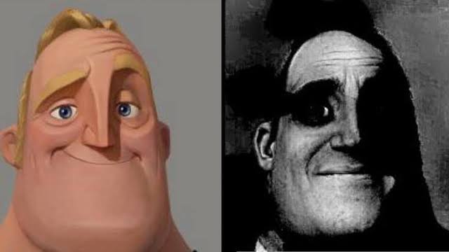 Happy vs Dark Mr. Incredible Meme Generator - Imgflip