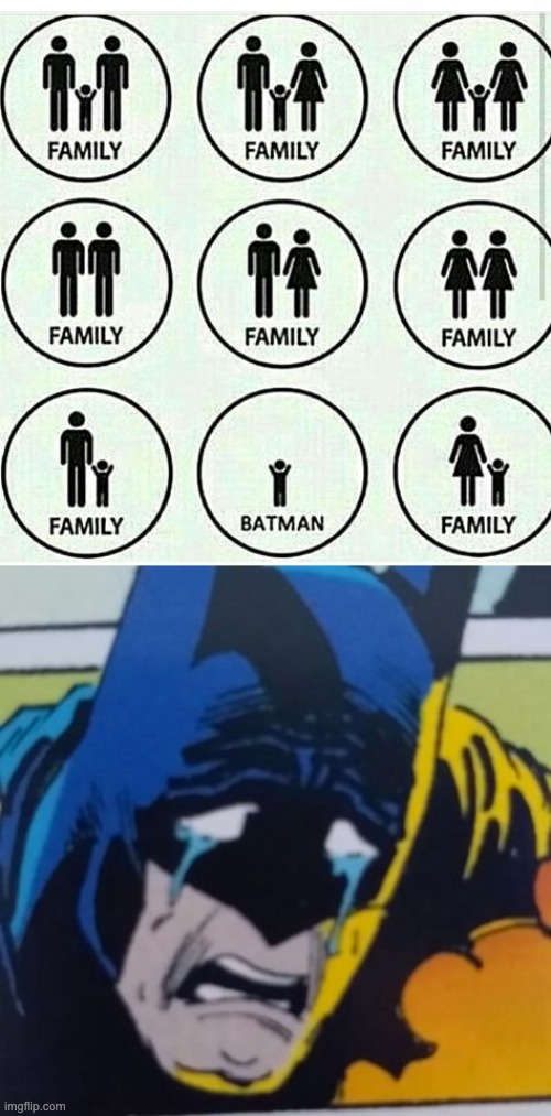 Poor Batman :( | image tagged in memes,unfunny | made w/ Imgflip meme maker